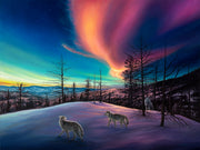 "Unreal Beauty" - 30x40 Wildlife Landscape Painting