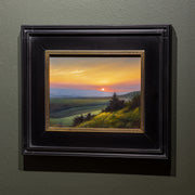 "Glowing Horizon" 8x10 Original In Studio Oil Painting