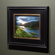 "A Brief Glimpse" 8x10 Original In Studio Oil Painting