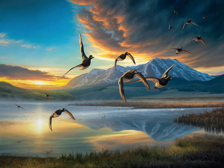"Nothing Like It" - Waterfowl Landscape Art Print