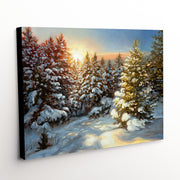 "Fresh Snow" 12x16 Landscape Painting