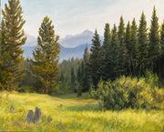 "Summer Haze" 8x10 Landscape Painting