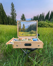 "Summer Haze" 8x10 Landscape Painting